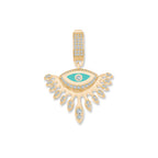 Mineli Taşlı Göz Charm